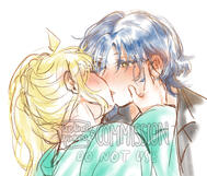 headshot colored sketch